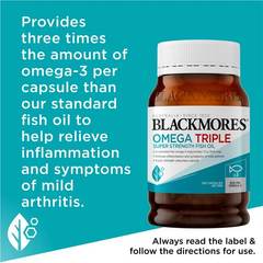 Blackmores Omega Super Strength Fish Oil 150 Capsules