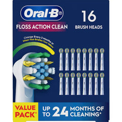 Oral-B Floss Action Toothbrush Heads Replacements
